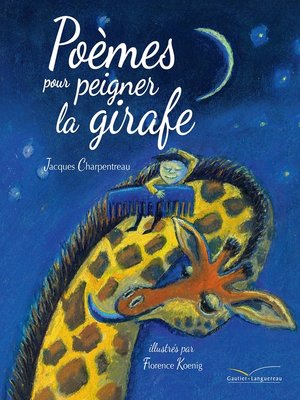 cover image of Poèmes pour peigner la girafe